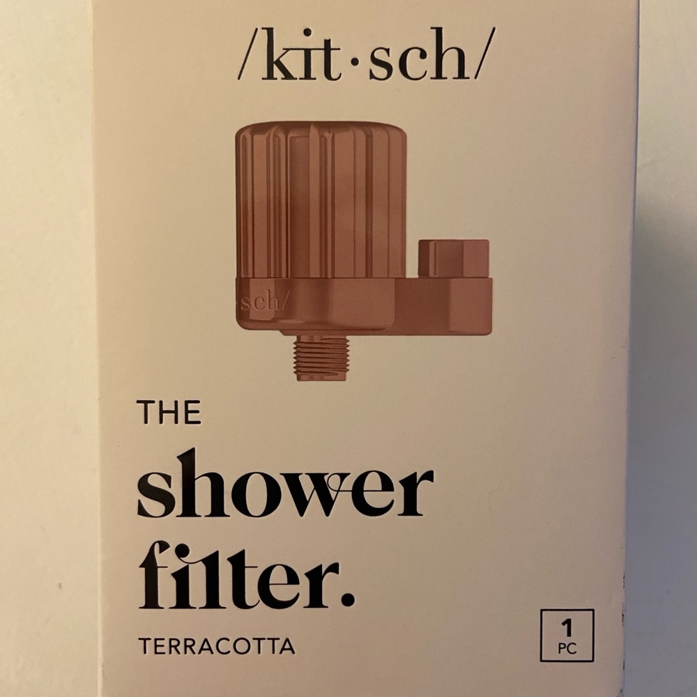 Kitsch Shower Filter in Terracotta Finish